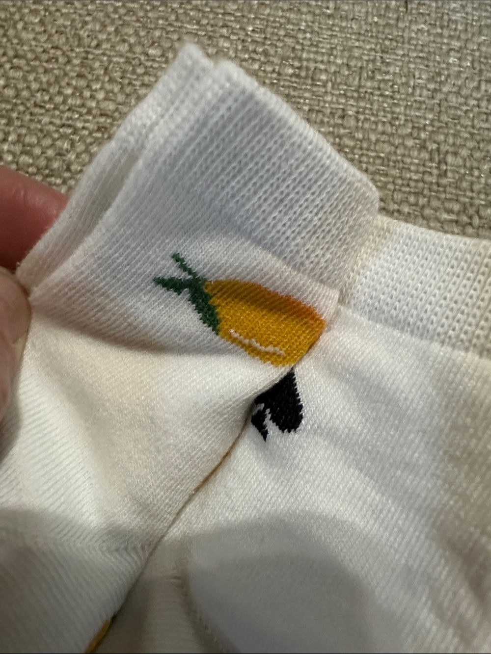Kate Spade New York Novelty Quarter Socks set of 3 - Picture 3 of 3